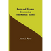 Facts and Figures Concerning the Hoosac Tunnel