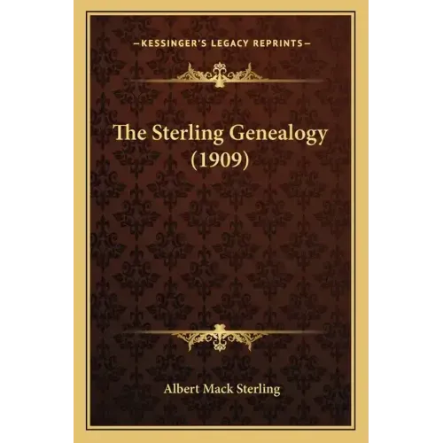 The Sterling Genealogy (1909)