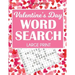 Valentine's Day Word Search Large Print: 50 Themed Puzzles