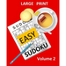 Large Print Sudoku Easy Sudoku Volume 2: Easy Sudoku Puzzle Book Large Print Sudoku for Seniors, Elderly, Beginners, Kids