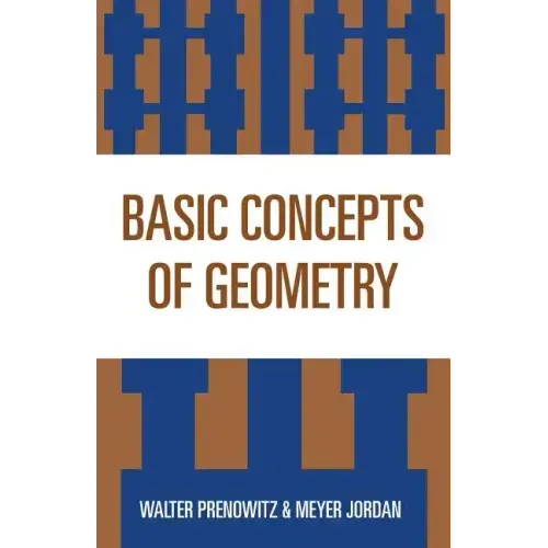 Basic Concepts of Geometry