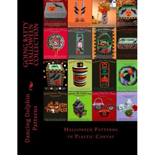 Going Batty Halloween Collection: Halloween Patterns in Plastic Canvas