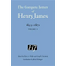 The Complete Letters of Henry James, 1855-1872: Volume 1