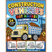 Construction Vehicles Dot Marker Coloring Book: Big Trucks, Diggers, Cranes, and Builders Fun Dot Marker Pages For Kids