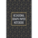 Hexagonal Graph Paper Notebook: 1/2 Inch Hexagons - Hex Map - Hex Board - Hex Grid - Designed for RPG Gamers and other Crazy People