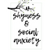 Shyness and Social Anxiety Workbook: Ideal and Perfect Gift for Shyness and Social Anxiety Workbook Best Shyness and Social Anxiety Workbook for You,