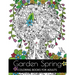 Garden Spring coloring books for Adults: An Adult coloring Book Flower and Animal Design