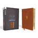 Nasb, Thinline Bible, Large Print, Leathersoft, Brown, Red Letter Edition, 1995 Text, Comfort Print