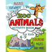 Zoo Animals Activity Book for Kids 4-9: Workbook Full of Coloring and Other Activities Such as Mazes, Cut and Paste, Dot to Dot, Word Search, Puzzles