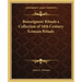 Bonseigneur Rituals a Collection of 18th Century Ecossais Rituals
