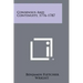 Consensus and Continuity, 1776-1787