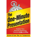 The One-Minute Presentation: Explain Your Network Marketing Business Like A Pro
