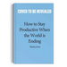 How to Stay Productive When the World Is Ending: Productivity, Burnout, and Why Everyone Needs to Relax More Except You