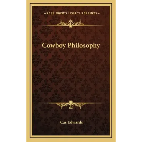 Cowboy Philosophy