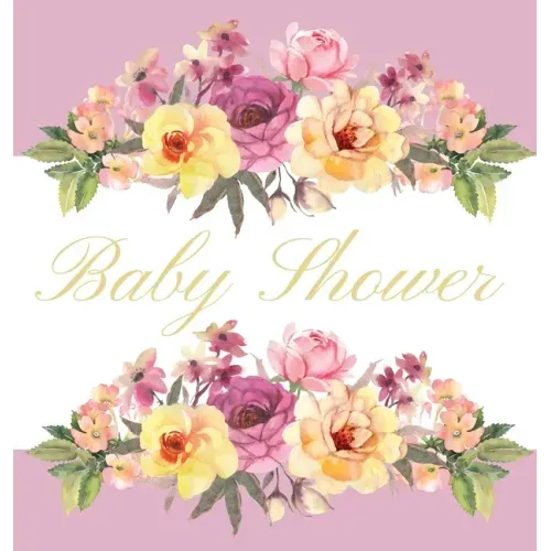 Guest book for baby shower guest book (Hardcover): Baby shower guest book, celebrations decor, memory book, baby shower guest book, celebration messag