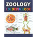 Zoology Coloring Book: Collection of Simple Illustrations of Zoology. The New Surprising Magnificent Learning Structure For Veterinary Anatom