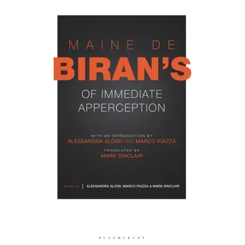 Maine de Biran's 'of Immediate Apperception'