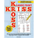 Large Print Kriss Kross Puzzles