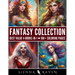 Fantasy Collection: Adult Coloring Book with Over 100 Coloring Pages of Mermaids, Vampires, Elves and Mystic Goddesses (Fantasy Coloring Book)