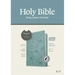 KJV Large Print Thinline Reference Bible, Filament Enabled (Leatherlike, Floral Leaf Teal, Indexed, Red Letter)