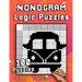 Nonogram Puzzles: Challenging Hanjie puzzle collection with japanese picture riddles Fun brain teaser for everyone
