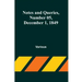 Notes and Queries, Number 05, December 1, 1849