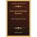 Forty Years of Psychic Research: A Plain Narrative of Fact