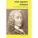 Wise Quotes - Voltaire (175 Voltaire Quotes): French Enlightenment Writer Quote Collection