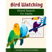 Bird Watching Word Search For Adults: Medium Difficulty Puzzle Book for Birders and Nature Lovers