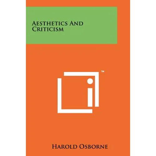 Aesthetics And Criticism