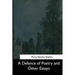 A Defence of Poetry and Other Essays