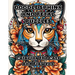 Doodle Sphinx and Petal Puzzles: Coloring the Cats and Flowers