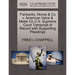 Fairbanks, Morse & Co V. American Valve & Meter Co U.S. Supreme Court Transcript of Record with Supporting Pleadings