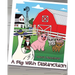 A Pig With Distinction