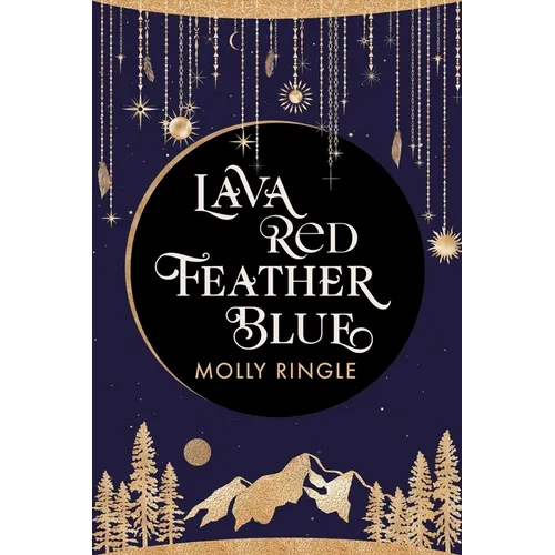 Lava Red Feather Blue
