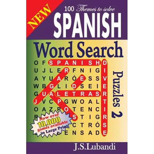 New Spanish Word Search Puzzles 2