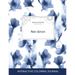 Adult Coloring Journal: Nar-Anon (Nature Illustrations, Blue Orchid)