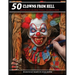 50 Clowns From Hell: Grayscale Colored Pencil Coloring Book