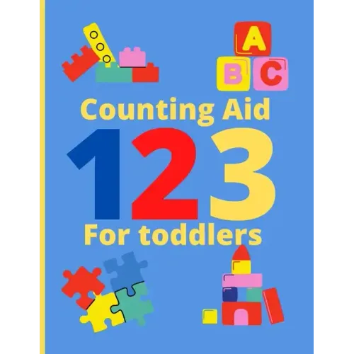 Counting Aid for Toddlers: Tracing and Activity books for kids ages 2-4 years