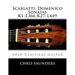 Scarlatti, Domenico K1-K27 for solo Classical Guitar