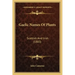 Gaelic Names of Plants: Scottish and Irish (1883)