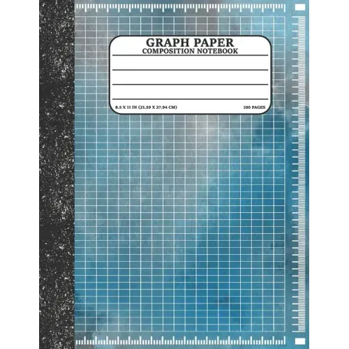 Graph Paper Composition Notebook: Math and Science Lover Graph Paper Cover (Quad Ruled 4 squares per inch, 100 pages) Birthday Gifts For Math Lover Te