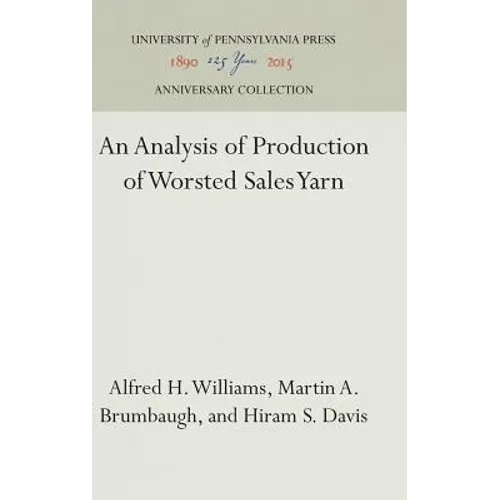 An Analysis of Production of Worsted Sales Yarn