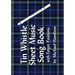 Tin Whistle Sheet Music Song Book With Finger Positions