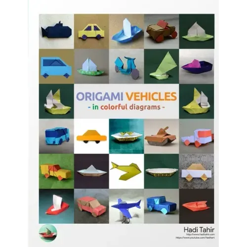 Origami Vehicles - In Colorful Diagrams