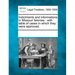Indictments and Informations in Missouri Felonies: With Table of Cases in Which They Were Approved.