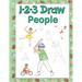 123 Draw People: A step by step drawing guide for young artists