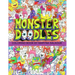 Doodle monsters coloring book Paperback