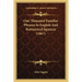 One Thousand Familiar Phrases In English And Romanized Japanese (1867)