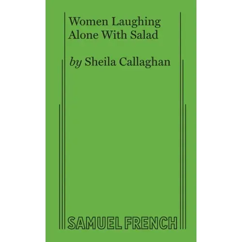 Women Laughing Alone With Salad